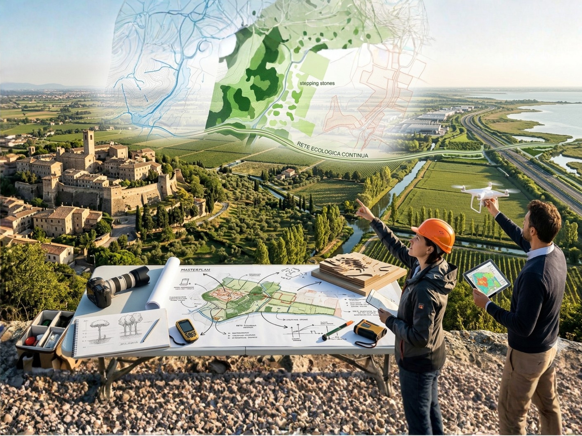 Progettazione del verde investigazione, ricerca e analisi del sito