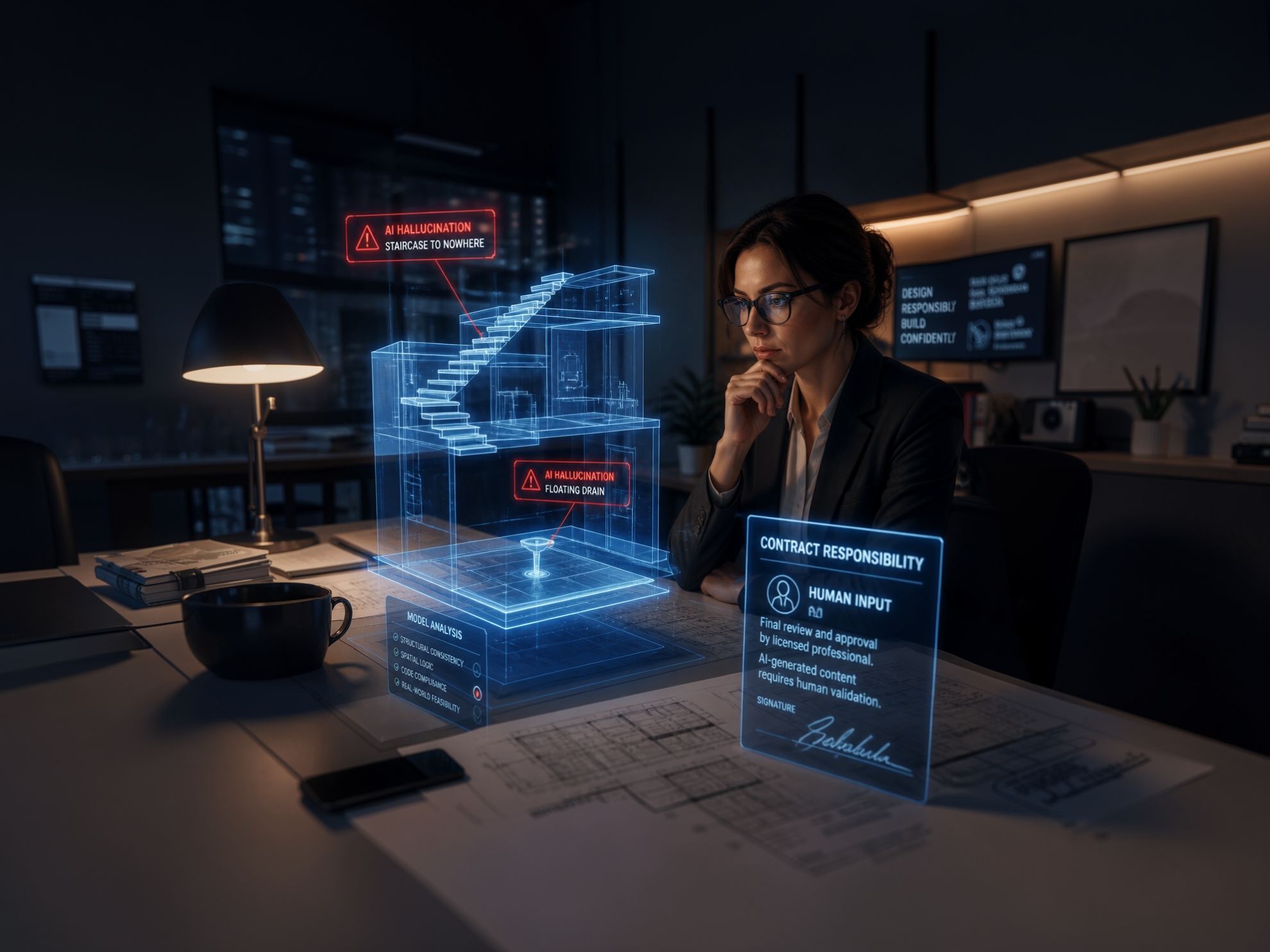 Inefficienza artificiale limiti, rischi e responsabilità legali dell’IA per l'architetto