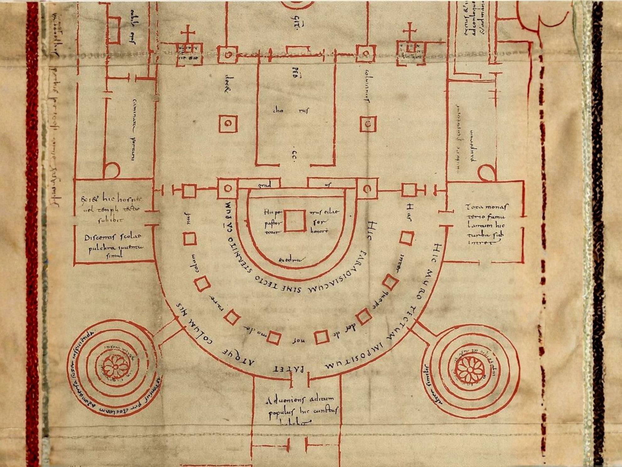 La Pianta di San Gallo il disegno architettonico più antico del Medioevo